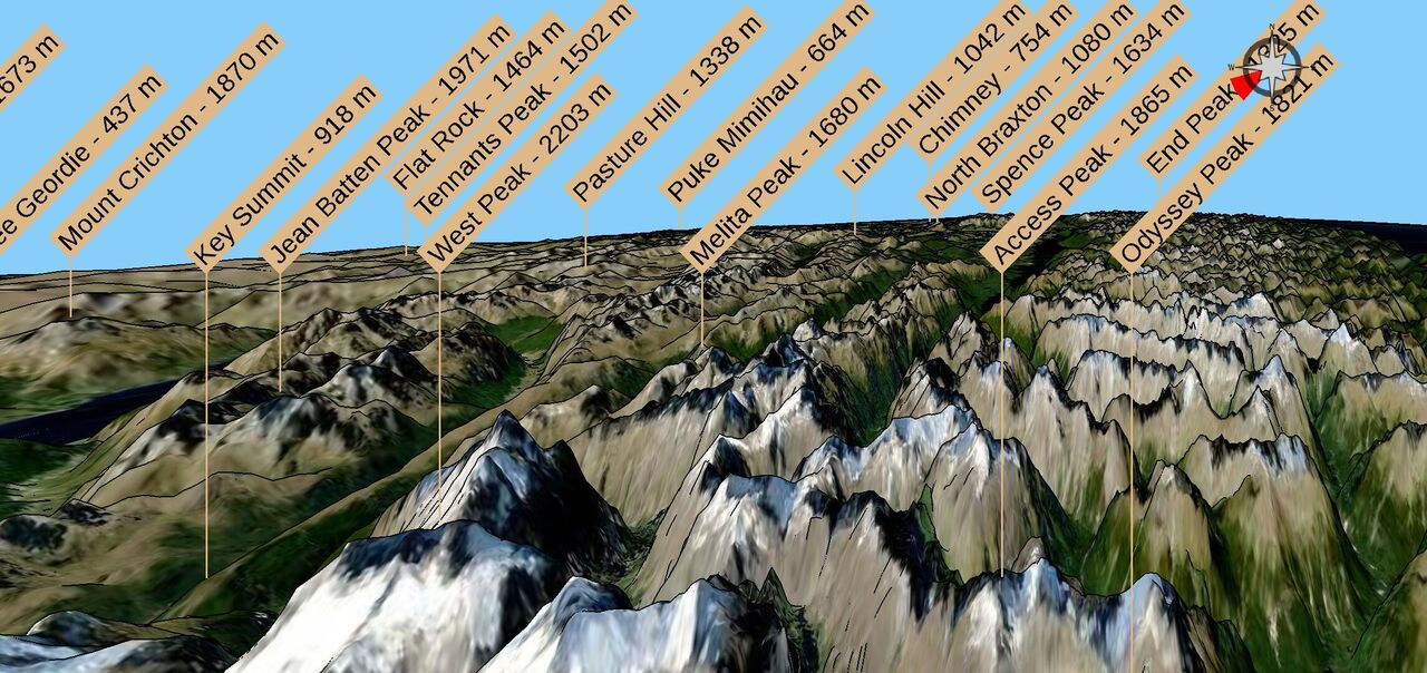 Southern Alps, New Zealand
